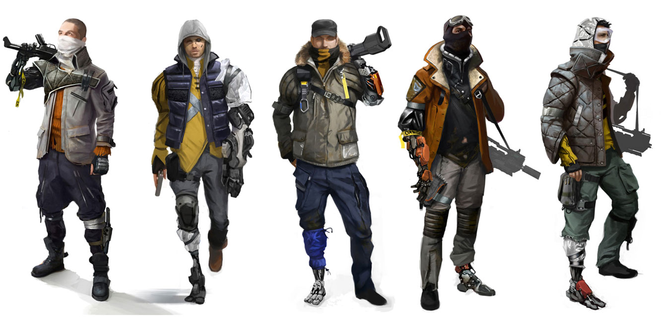 Arc Revolutionaries Art from Deus Ex: Mankind Divided