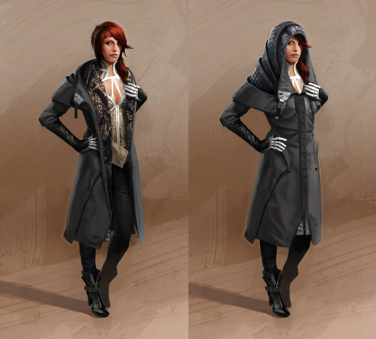 Mystery Woman Art from Deus Ex: Mankind Divided