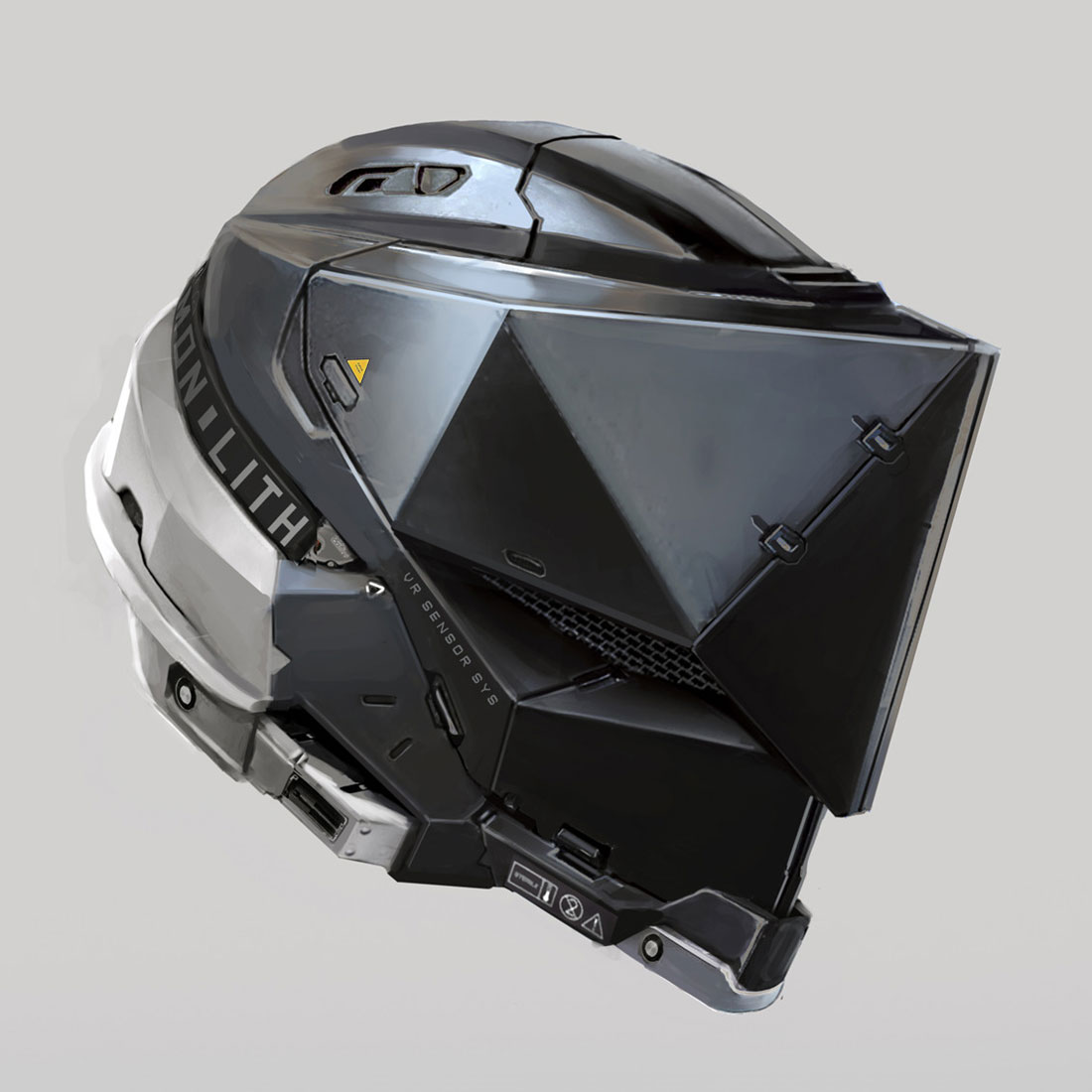 Prague Swat Helmet Art from Deus Ex: Mankind Divided