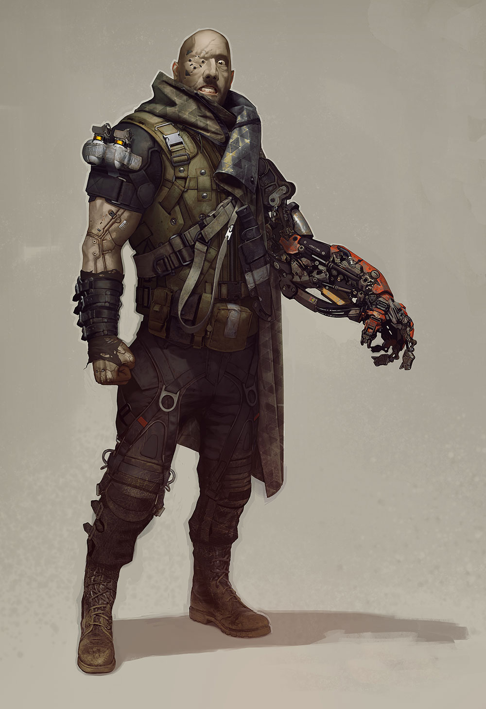 Victor Marchenko Art from Deus Ex: Mankind Divided