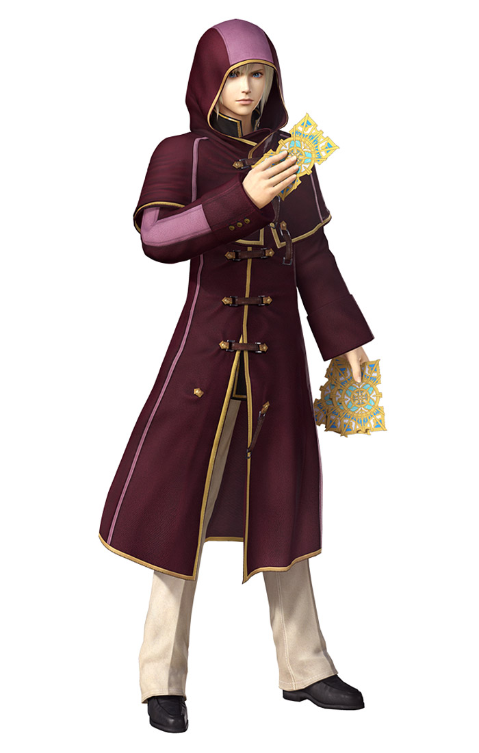 Ace, Combat Overcoat I Art from Dissidia Final Fantasy NT