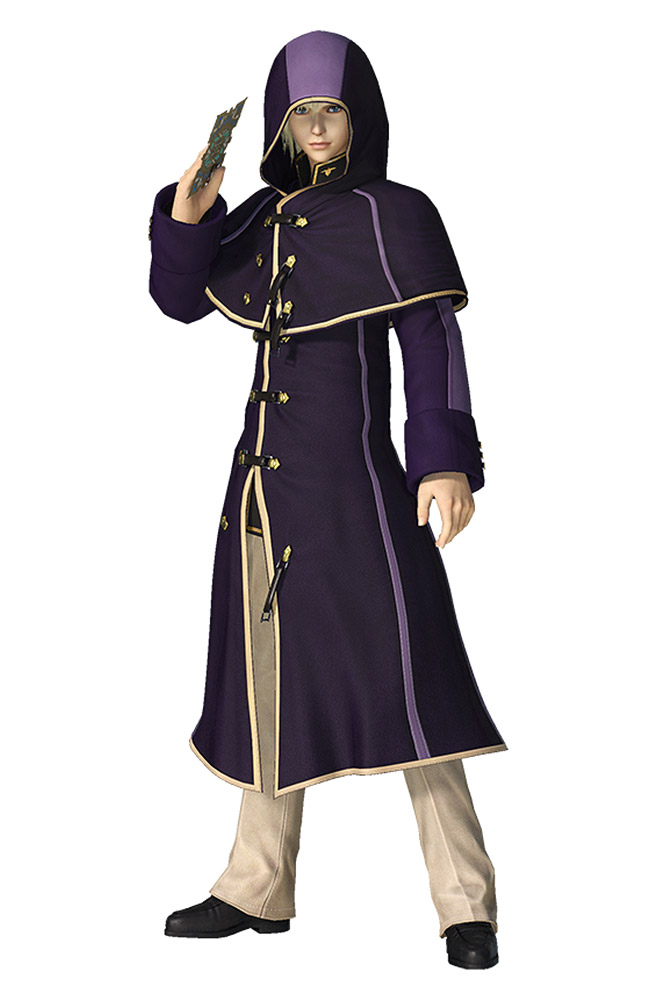 Ace, Combat Overcoat II Art from Dissidia Final Fantasy NT