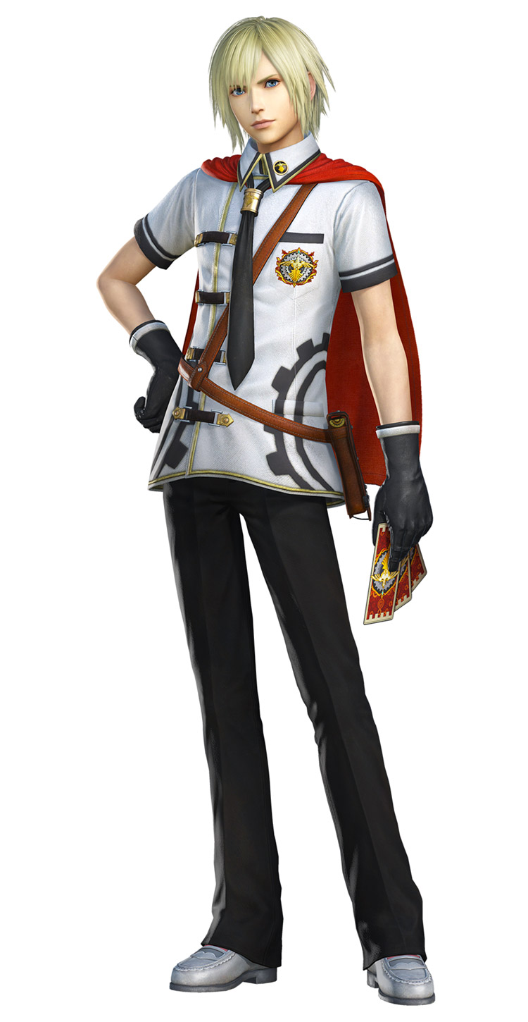 Ace, Akademeia Summer Uniform I Outfit Art from Dissidia Final Fantasy NT