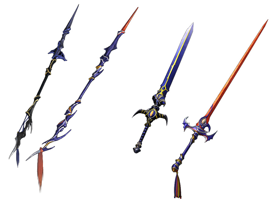 Cecil's Dark Claw & Dark Sword Art from Dissidia Final Fantasy NT