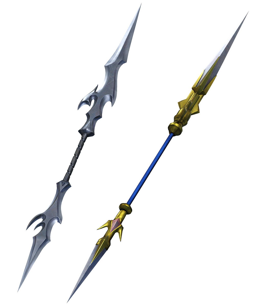 Cecil's Waxing Crescent & Waning Crescent Art from Dissidia Final Fantasy NT