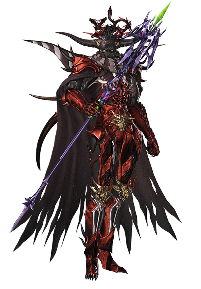 Emperor Mateus, Hell's Remnant II Art from Dissidia Final Fantasy NT
