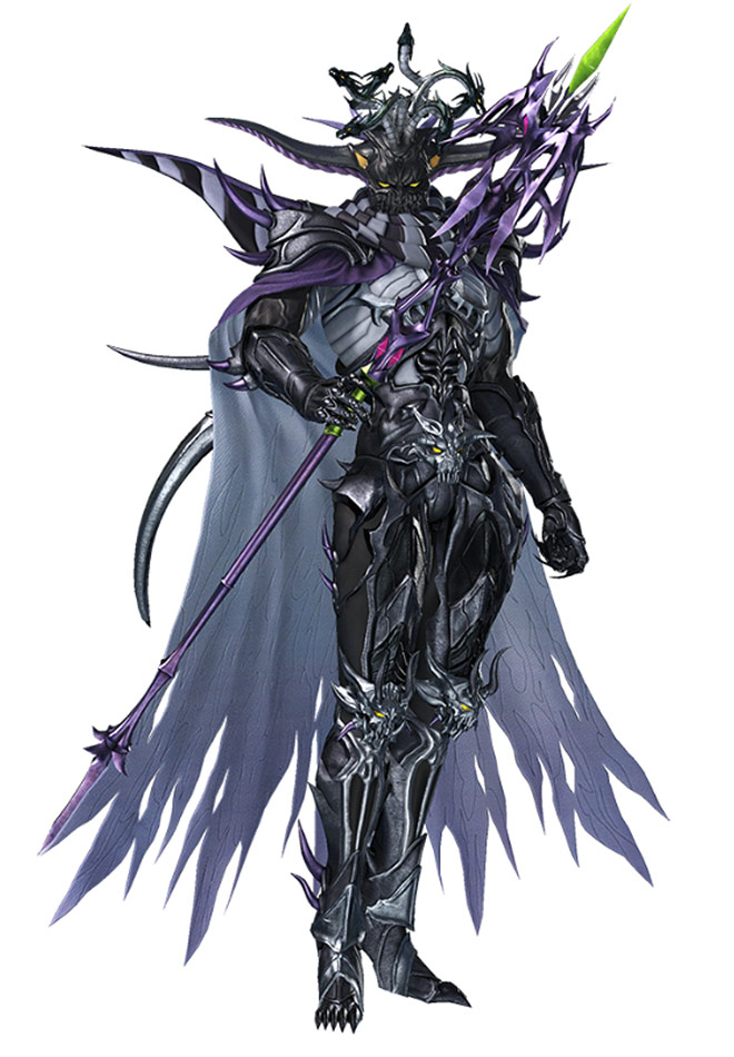Emperor Mateus, Hell's Remnant III Art from Dissidia Final Fantasy NT