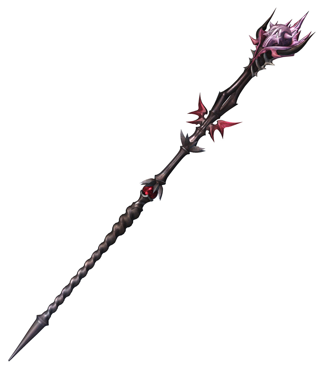 Emperor's Rod of Spite Art from Dissidia Final Fantasy NT