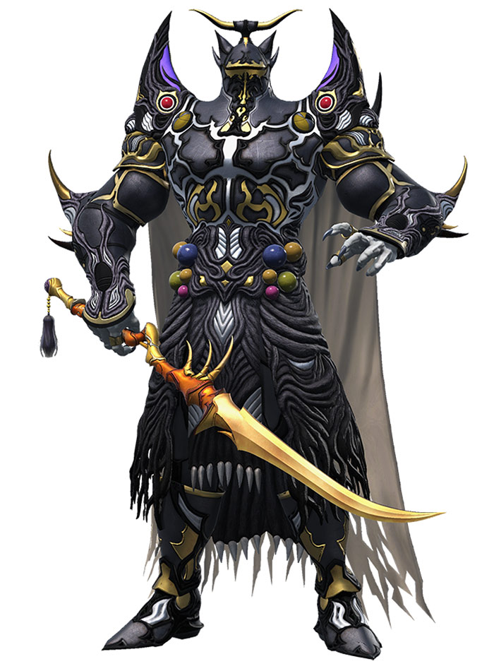 Exdeath, Root of Evil III Outfit Art from Dissidia Final Fantasy NT