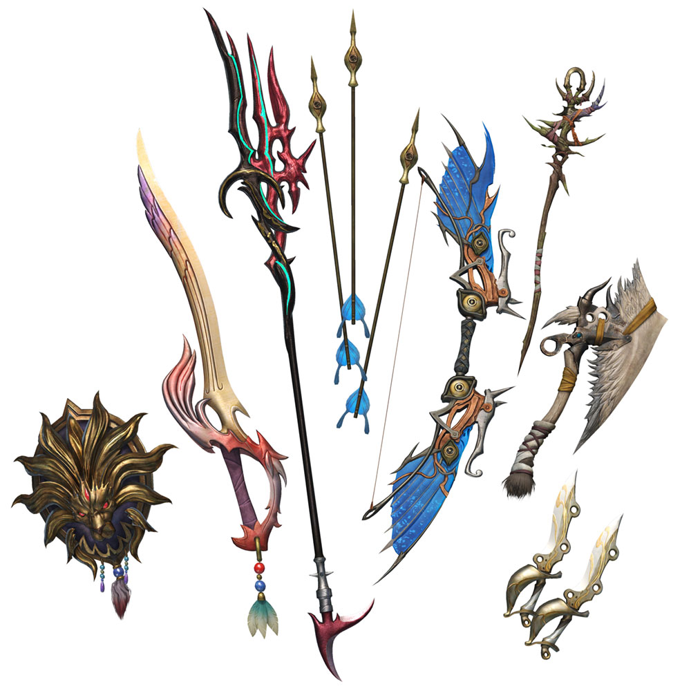 Firion's Arsenal III Art from Dissidia Final Fantasy NT