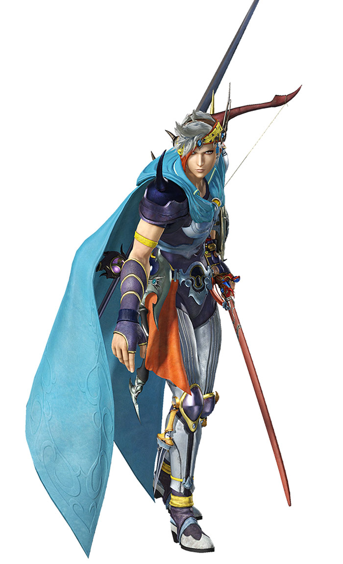 Firion, Resolute Rebel II Outfit Art from Dissidia Final Fantasy NT