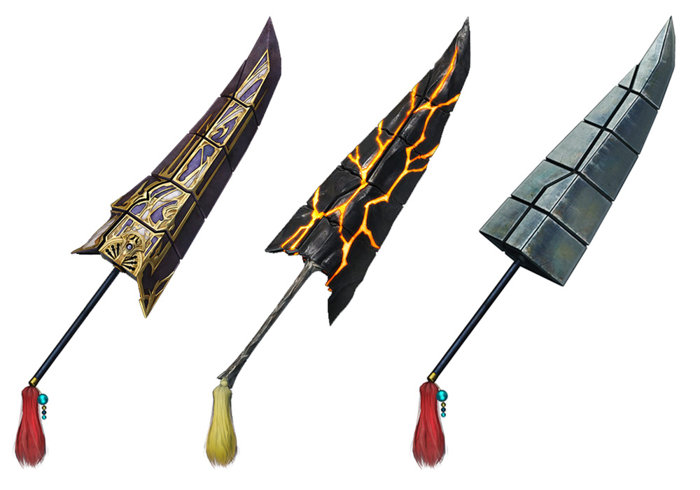 Garland's Rebellion, Chaosbringer, & Claymore Art from Dissidia Final Fantasy NT