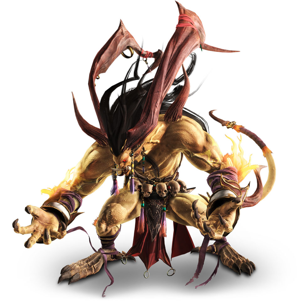 Ifrit Art from Dissidia Final Fantasy NT