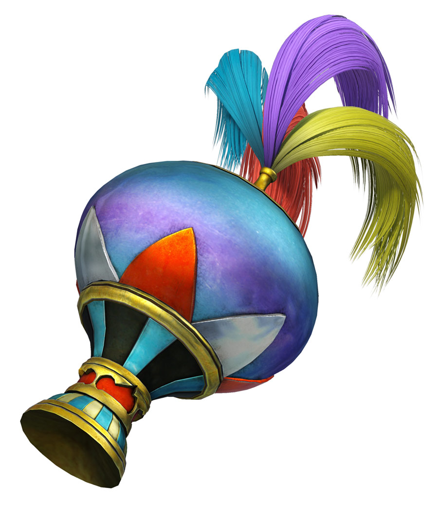 Kefka's Bewildering Headdress Art from Dissidia Final Fantasy NT