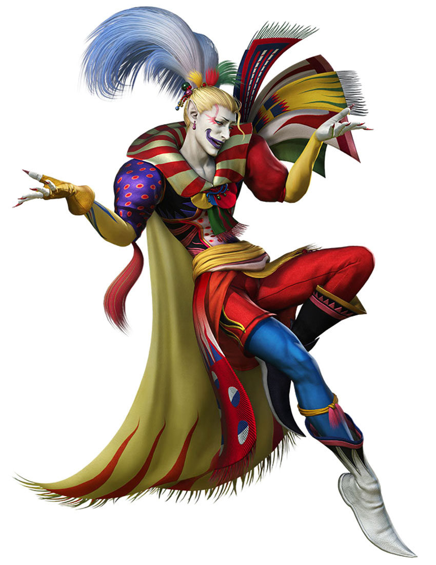Kefka Palazzo Art from Dissidia Final Fantasy NT