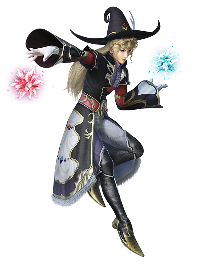 Kuja, Cloaked Anchorite I Outfit Art from Dissidia Final Fantasy NT