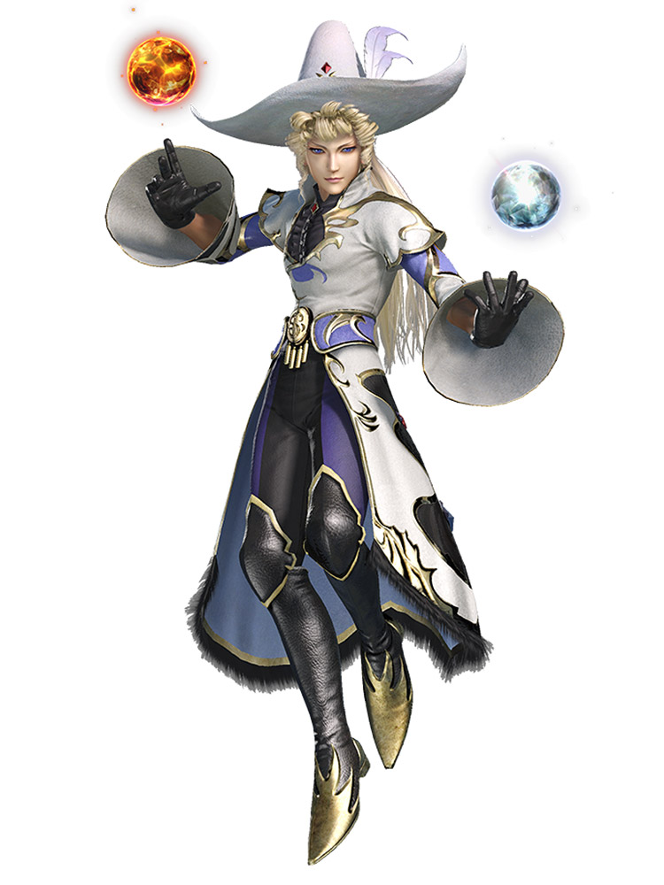 Kuja, Cloaked Anchorite III Outfit Art from Dissidia Final Fantasy NT