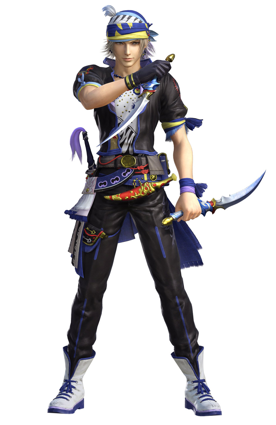 Locke Cole Art from Dissidia Final Fantasy NT