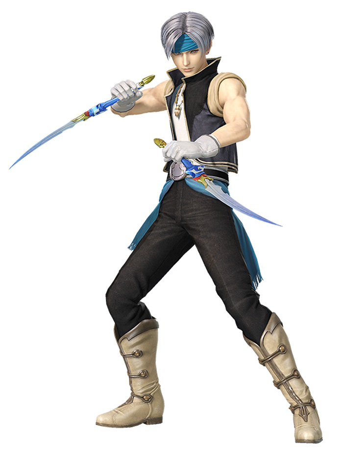 Locke, Devoted Returner II Outfit Art from Dissidia Final Fantasy NT