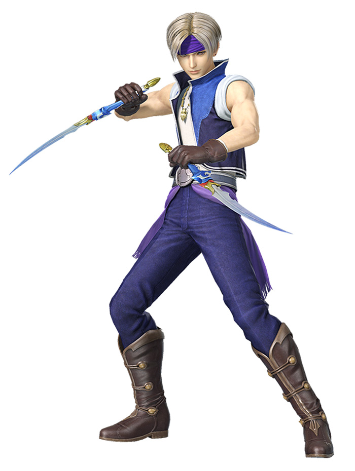 Locke, Devoted Returner III Outfit Art from Dissidia Final Fantasy NT