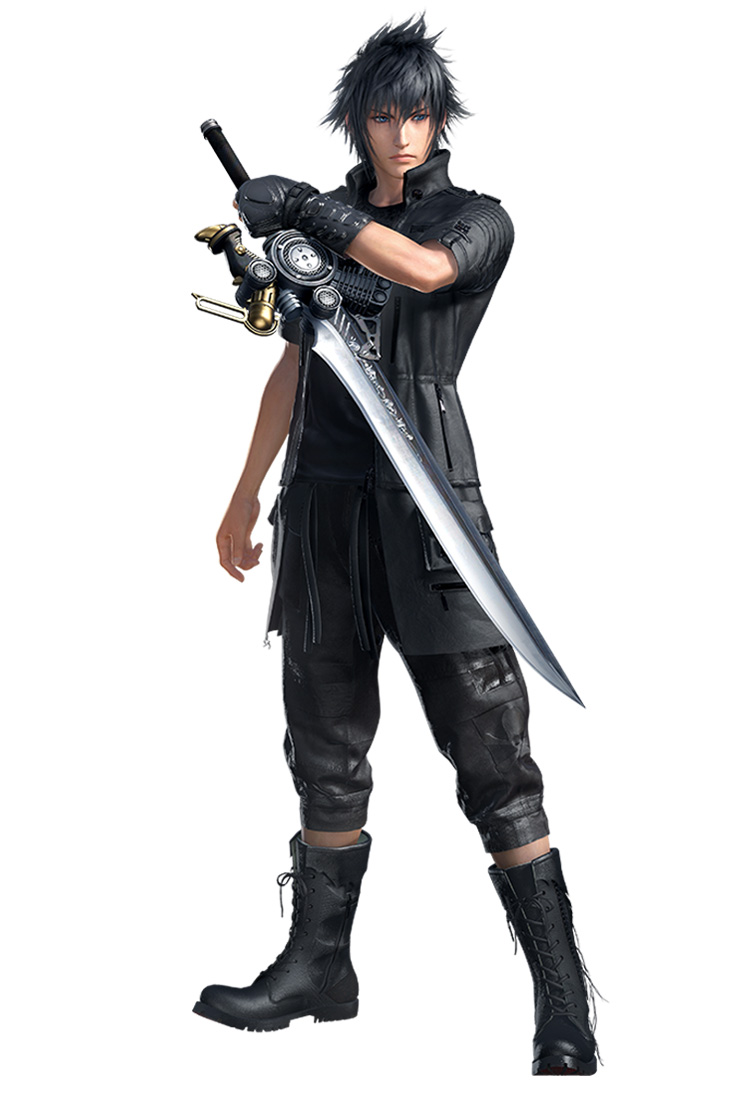Noctis Lucis Caelum Art from Dissidia Final Fantasy NT