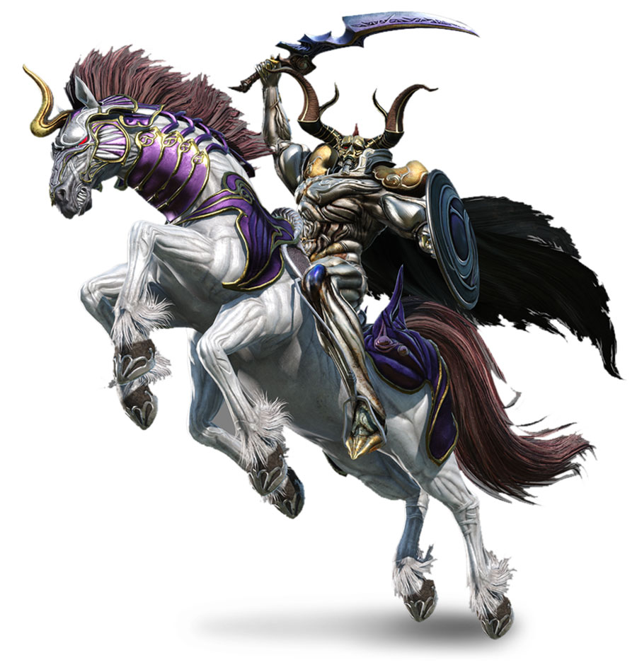 Odin Art from Dissidia Final Fantasy NT