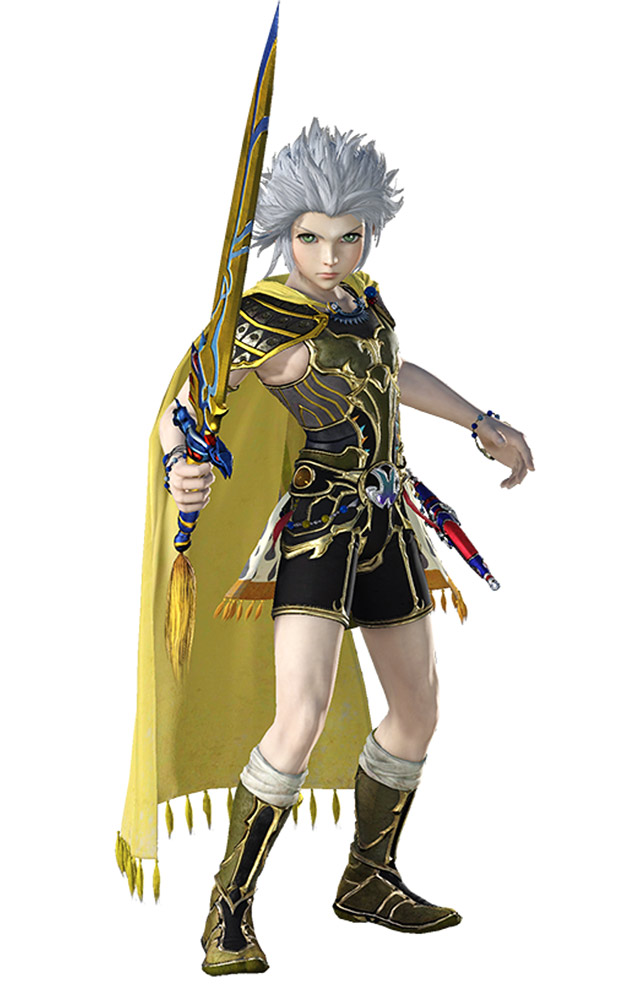 Onion Knight, Bladewielder III Outfit Art from Dissidia Final Fantasy NT
