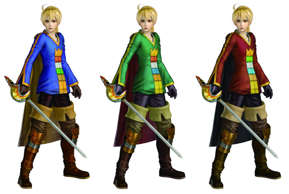 Ramza, House Beoulve Thirdborn Outfit Art from Dissidia Final Fantasy NT