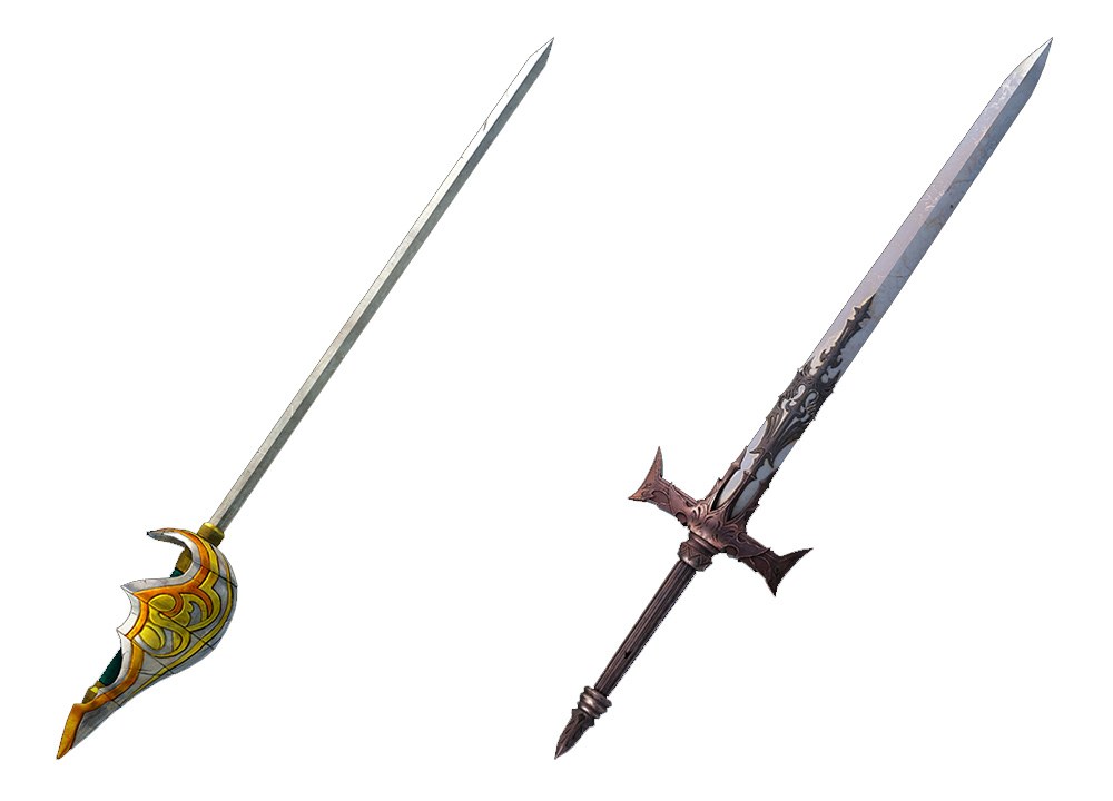 Ramza's Broadsword & Platinum Sword Art from Dissidia Final Fantasy NT