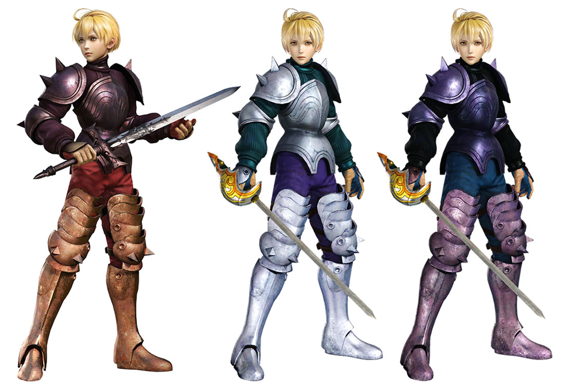Ramza, Virtuous Mercenary Outfit Art from Dissidia Final Fantasy NT