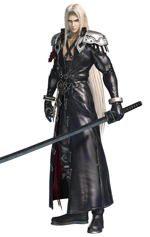 Sephiroth, Operative of Legend II Outfit Art from Dissidia Final Fantasy NT
