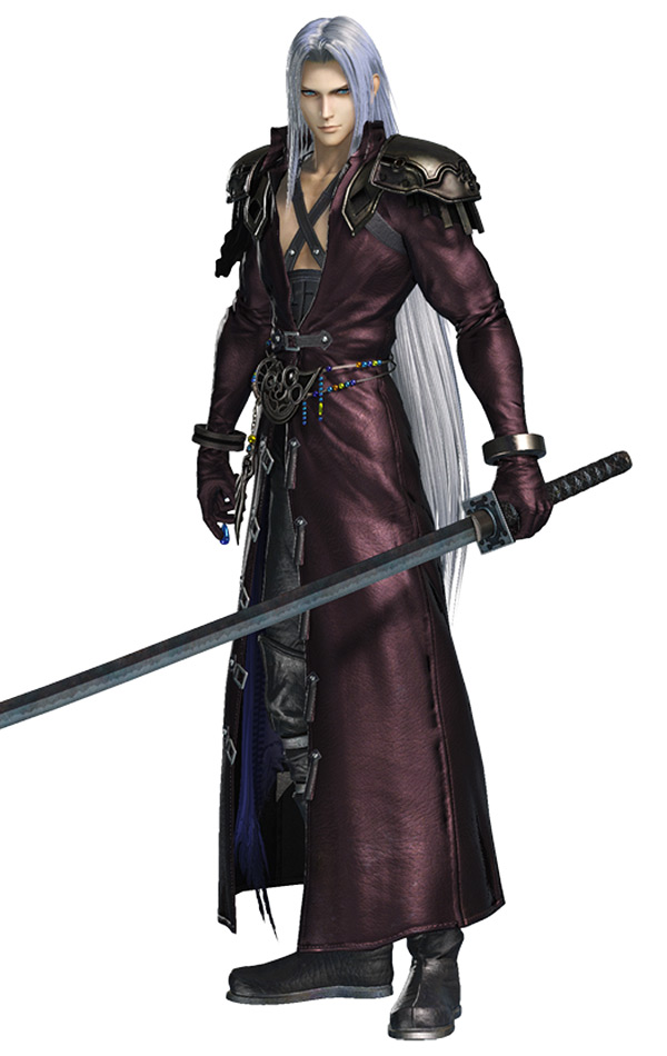 Sephiroth, Operative of Legend III Outfit Art from Dissidia Final Fantasy NT