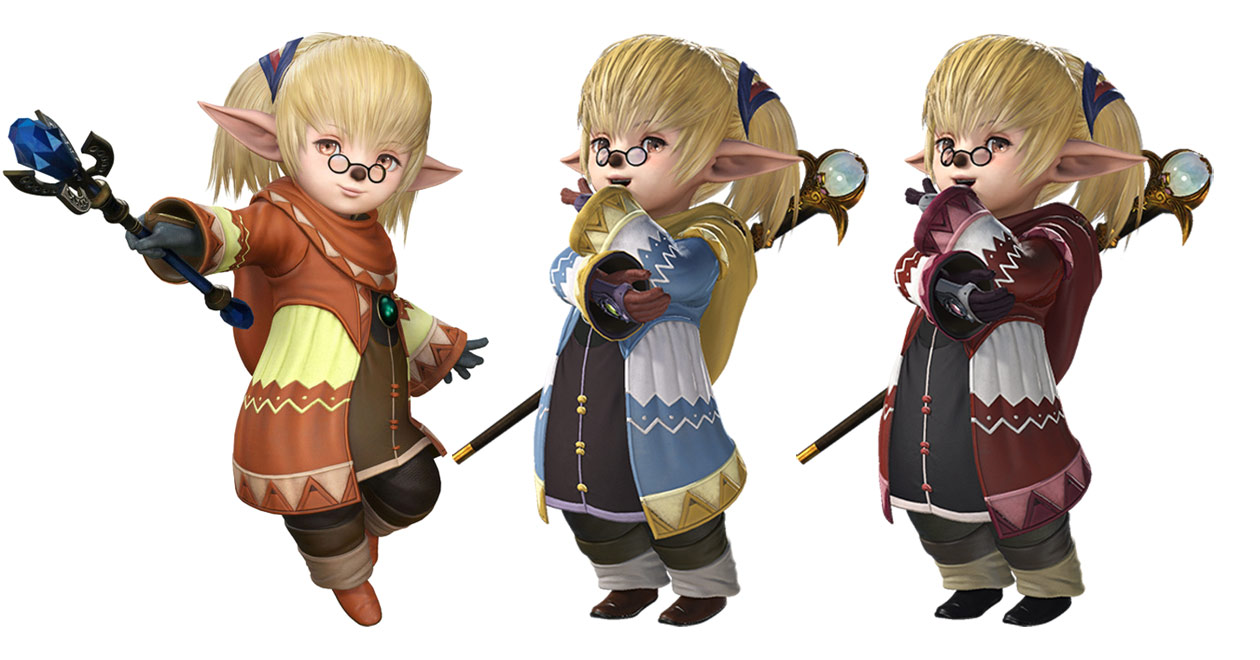Shantotto, Ministerial Vestiture Outfit Art from Dissidia Final Fantasy NT