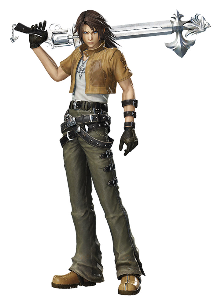 Squall, Sleeping Lion II Art from Dissidia Final Fantasy NT