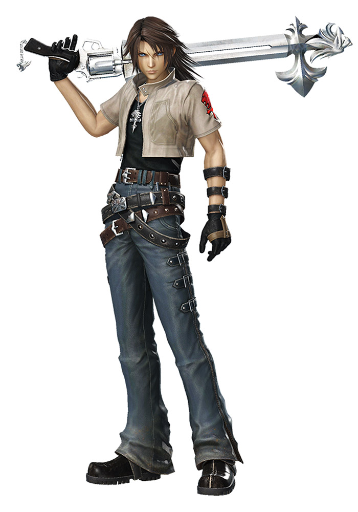 Squall, Sleeping Lion III Art from Dissidia Final Fantasy NT