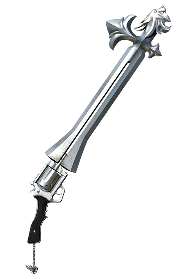 Squall's Sleeping Lion Art from Dissidia Final Fantasy NT