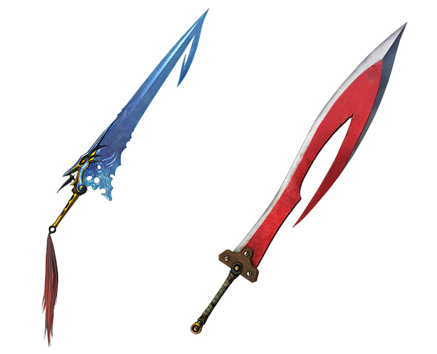 Tidus' Brotherhood & Longsword Art from Dissidia Final Fantasy NT