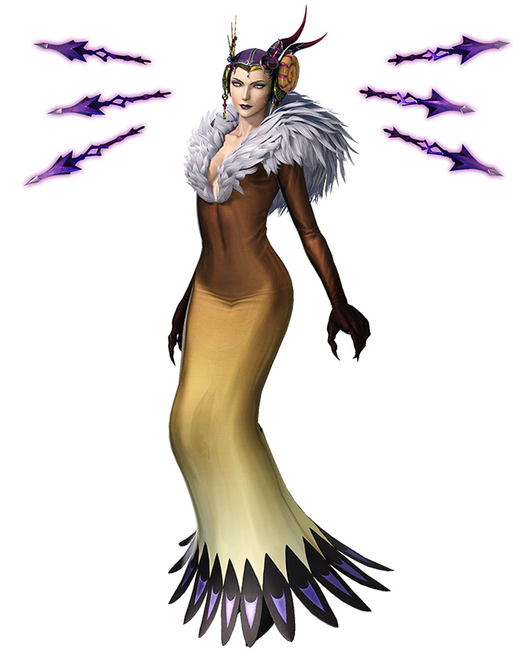 Ultimecia, Edea's Corpse II Outfit Art from Dissidia Final Fantasy NT