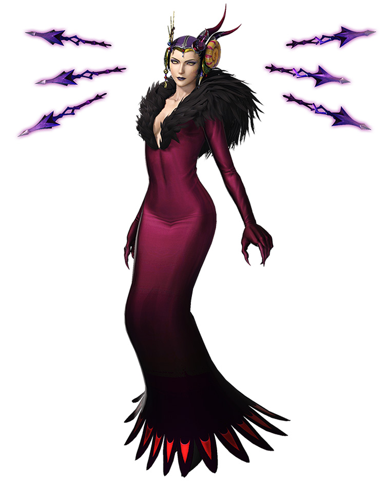 Ultimecia, Edea's Corpse III Outfit Art from Dissidia Final Fantasy NT