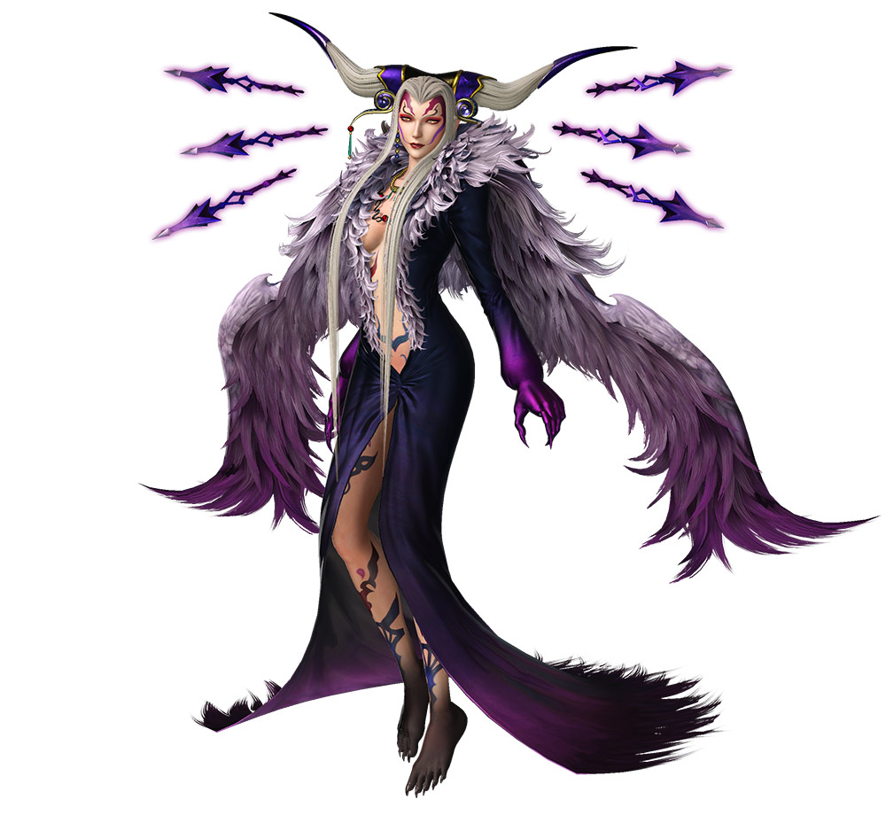 Ultimecia, Phantasmal Garment III Outfit Art from Dissidia Final Fantasy NT