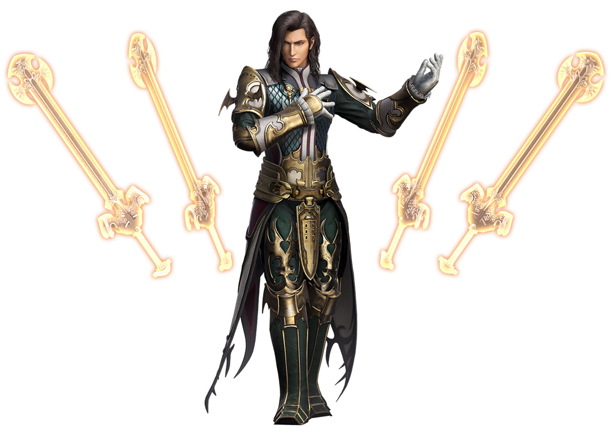 Vayne, Imperial Consul I Outfit Art from Dissidia Final Fantasy NT