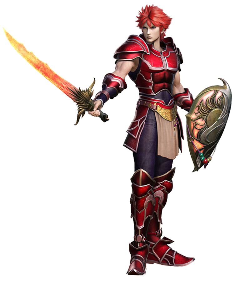 Warrior of Light, Fledgling Warrior I Outfit Art from Dissidia Final Fantasy NT