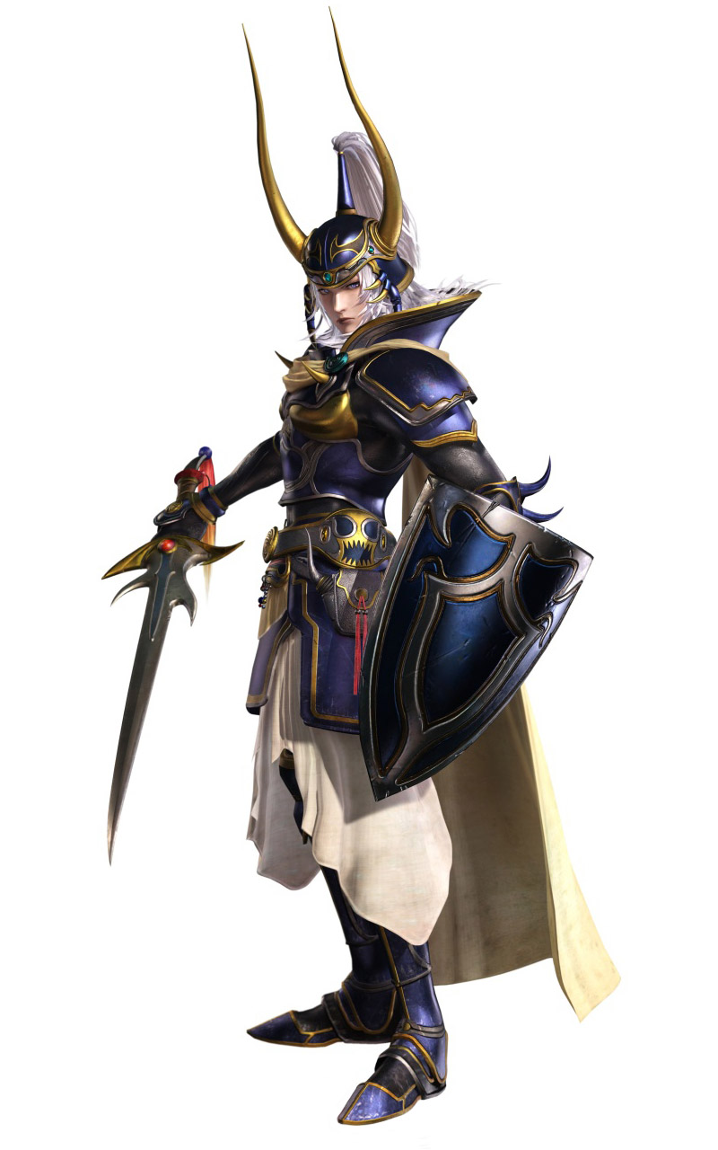 Warrior of Light Art from Dissidia Final Fantasy NT