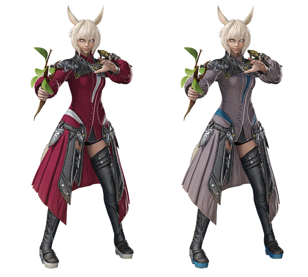 Y'shtola, Scion Healer's Robe Outfit Art from Dissidia Final Fantasy NT