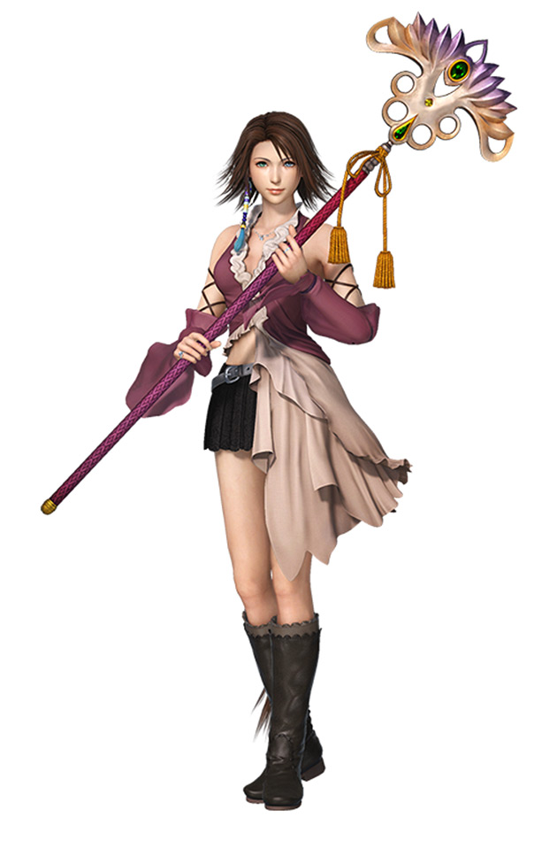 Yuna, Songstress Garb III Art from Dissidia Final Fantasy NT