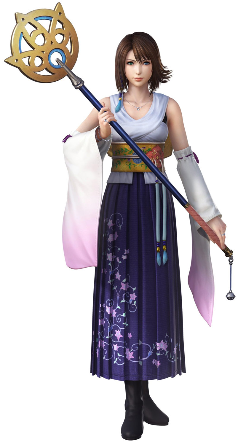 Yuna, Summoner's Dress I Art from Dissidia Final Fantasy NT