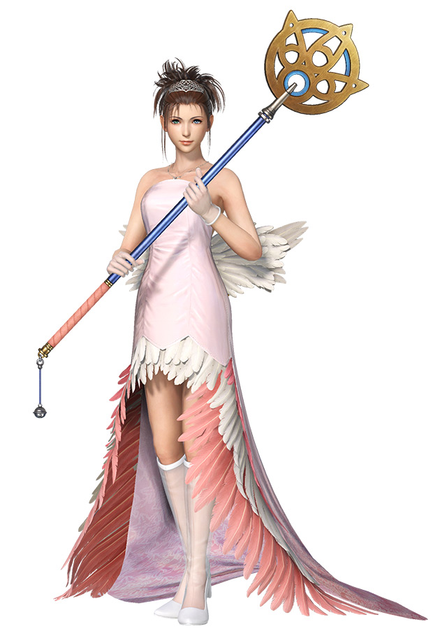 Yuna, Wedding Gown II Art from Dissidia Final Fantasy NT