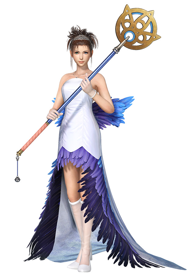 Yuna, Wedding Gown III Art from Dissidia Final Fantasy NT