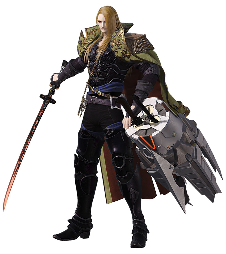 Zenos, Empire's Ceremonial Suit III Art from Dissidia Final Fantasy NT
