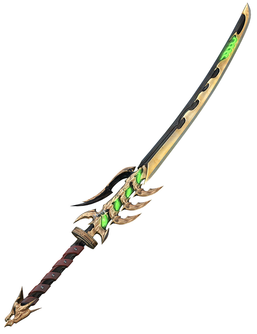 Zenos' Shinryu's Katana Art from Dissidia Final Fantasy NT